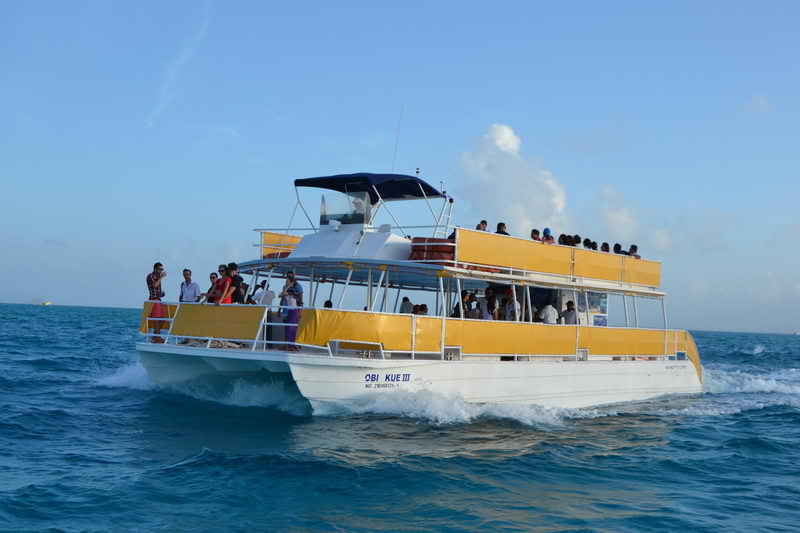 Cancun Catamaran 2 floor for group private party or transpor…
