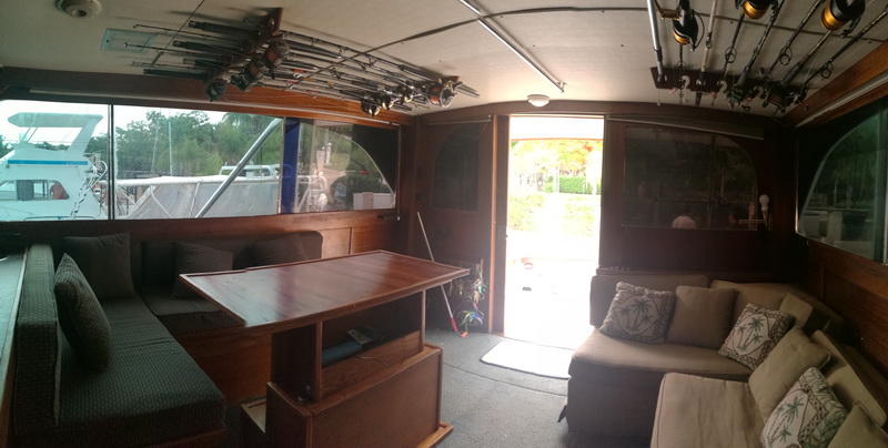 fishing boat cabin deck view Puerto Aventuras Riviera Maya private charter group