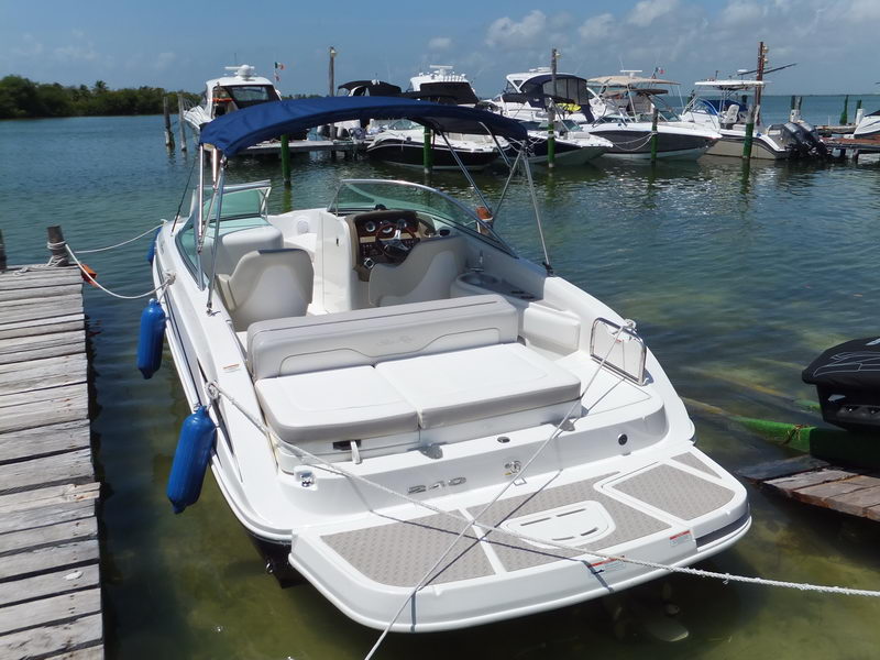 Rent a Searay Sundeck Cuddy #Cancunboat