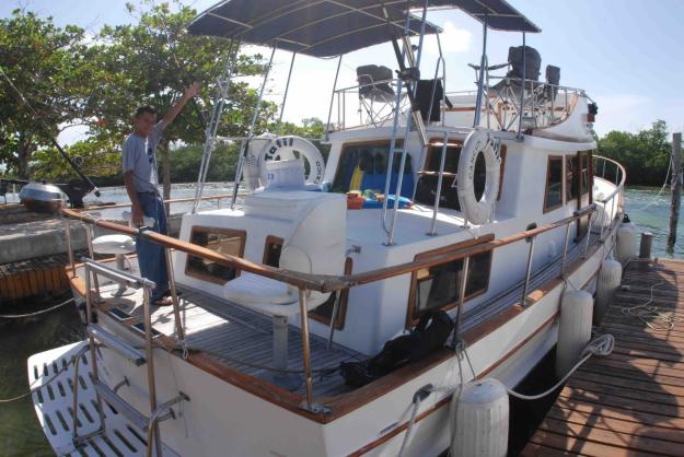 Tafil classic trawler double deck view from 